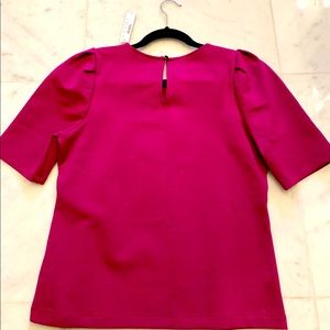 NWT J Crew Puff sleeve top